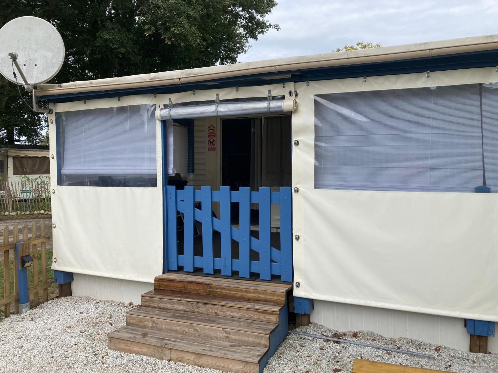 Mobilhome 6 Places - Mimizan - Camping La Lande Buitenkant foto