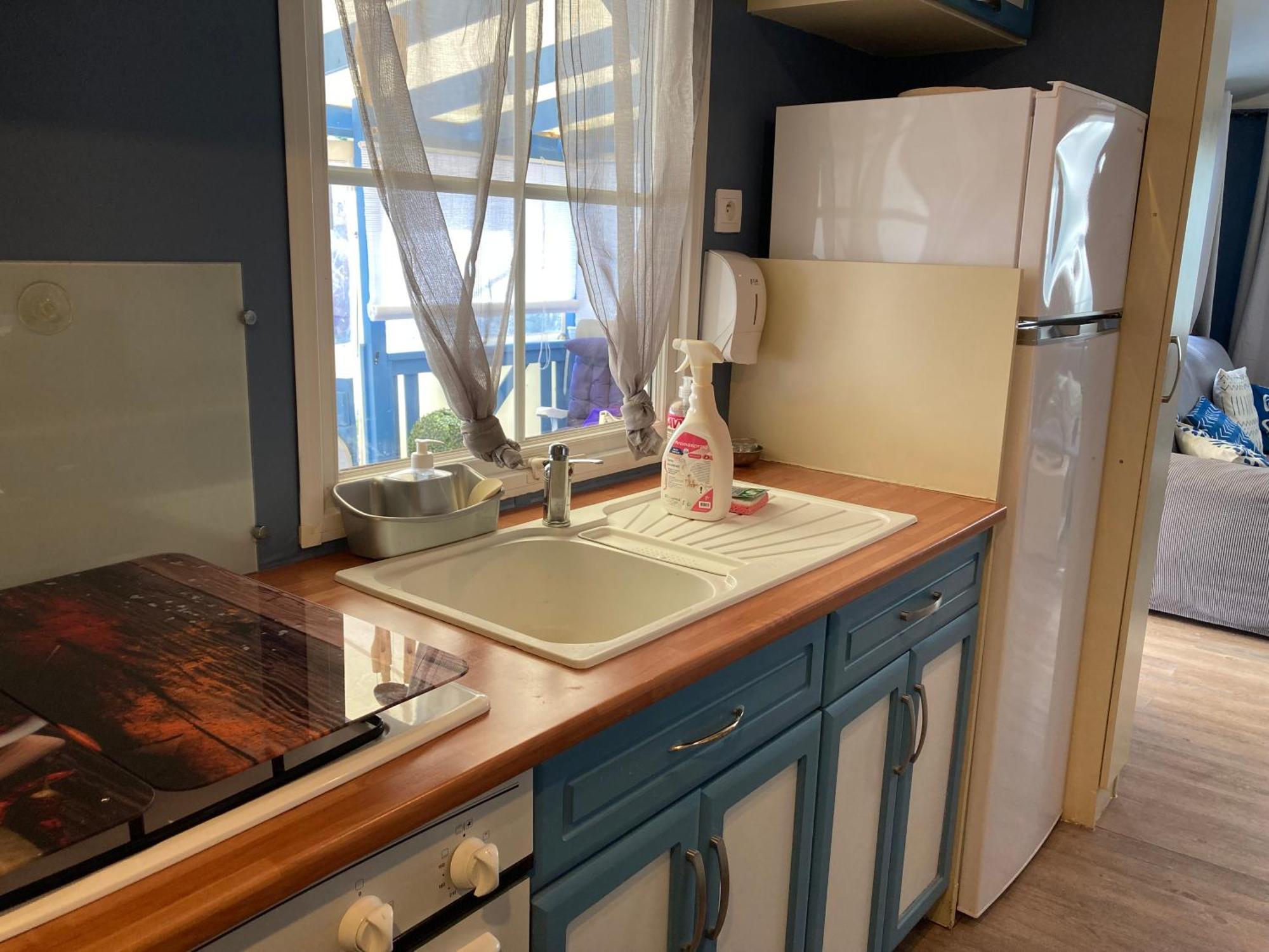 Mobilhome 6 Places - Mimizan - Camping La Lande Buitenkant foto
