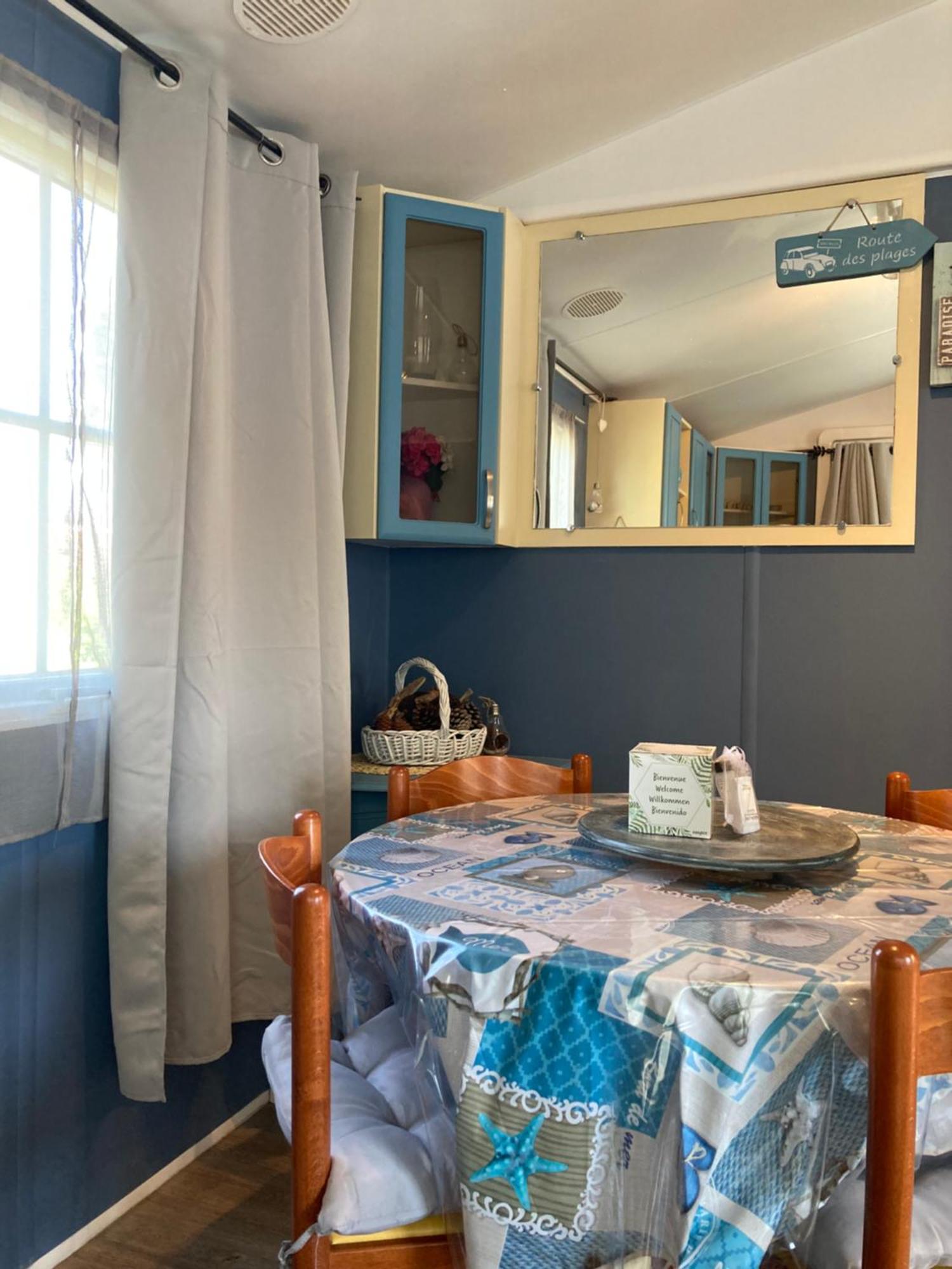 Mobilhome 6 Places - Mimizan - Camping La Lande Buitenkant foto